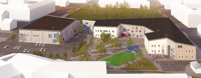 Kungsbackas nya passivhusskola snart klar för inflyttning