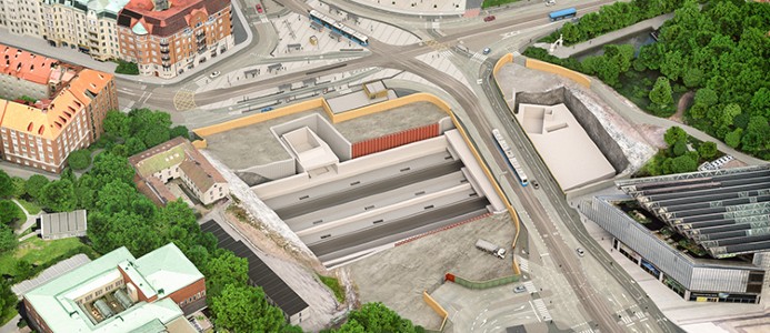 Stationsbygge 100 miljoner kronor dyrare än väntat