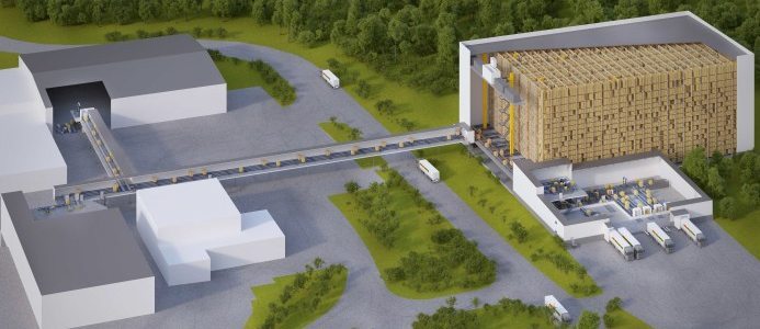 Nytt höglager för frysta köttbullar