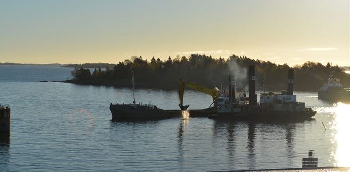 Ombyggnationen av Kapellskärs hamn är igång