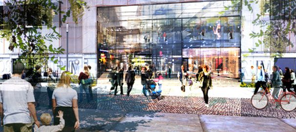 Första spadtaget för Kristianstad Nya Galleria