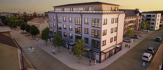 Här byggs Vetlandas mest  attraktiva lägenheter