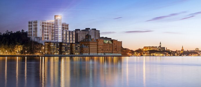 Peab och JM bygger Stockholm Lighthouse