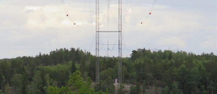 Högt elnätsprojekt i Mälaren