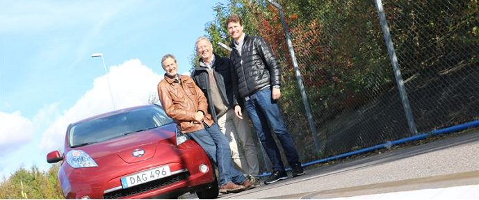 Ny elväg utanför Lund