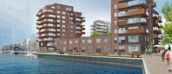 Nya bostäder i Limhamns sjöstad