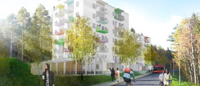 200 nya lägenheter i Luleå