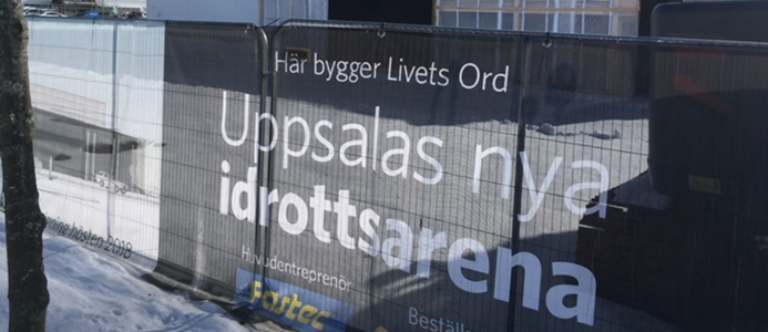 Frikyrkan bygger idrottsanläggning för ungdomar