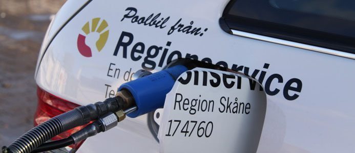 Skåne bäst på miljöfordon