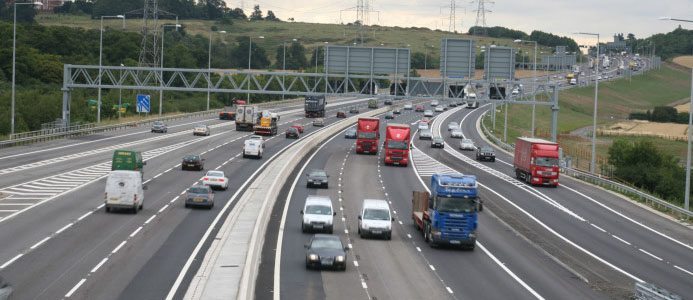 Skanska bygger om M25