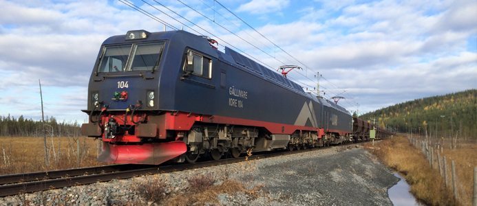 Tyngre malmtåg ger ökad kapacitet
