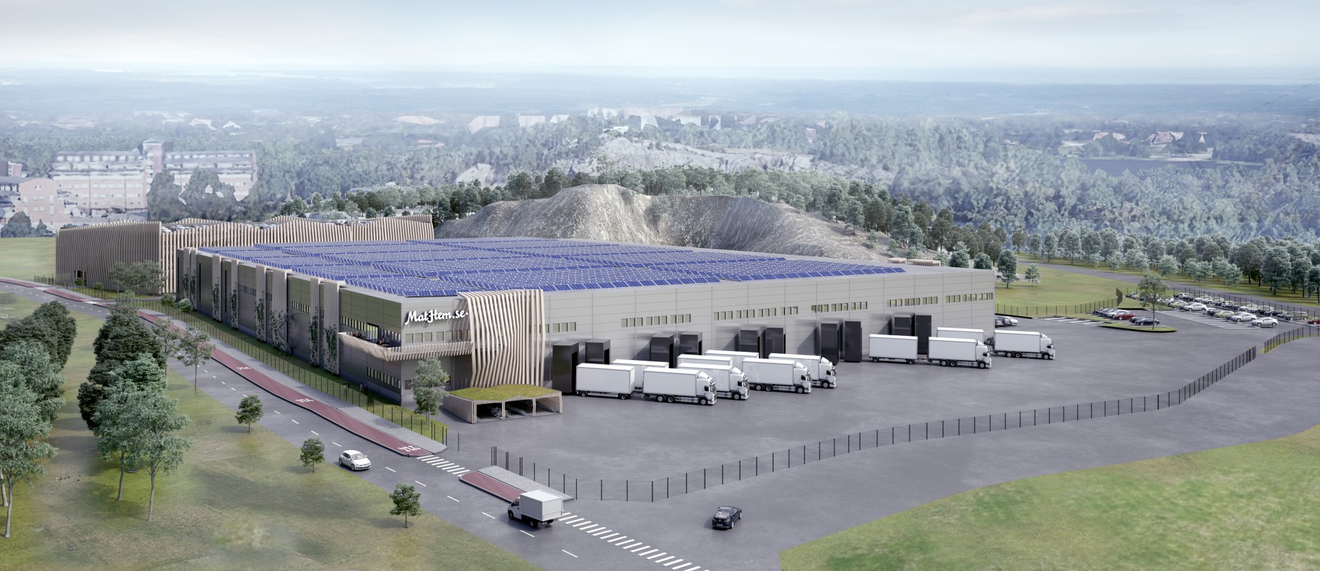 Logistic Contractor säljer Mathems nya lager till Niam