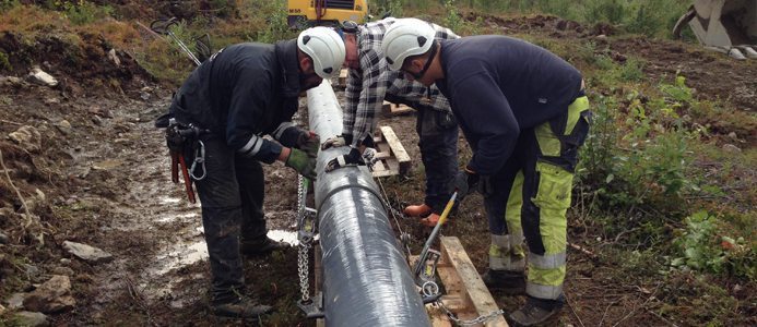 Viktiga kraftledningsprojekt säkrar eldistributionen