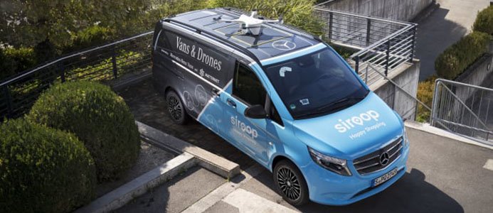 ​Mercedes provar leveransdrönare i stort test