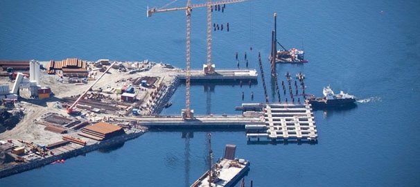 Northlands nya lagerbyggnad i Narvik är i drift