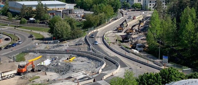 NCC bygger ut del av tvärbanan