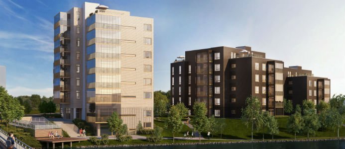 NCC och HSB bygger bostäder