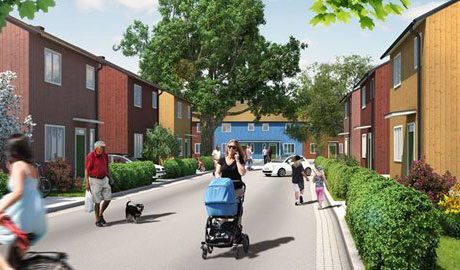 NCC startar skapandet av Täbys nya stadsdel