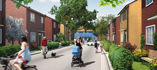 NCC startar skapandet av Täbys nya stadsdel