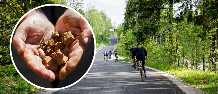 NCC testar lignin för grönare asfaltsvägar