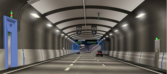 Delar av Norra länken öppnas i förtid