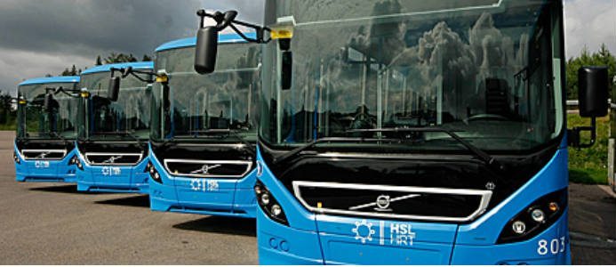 Nobina vinner i Helsingfors