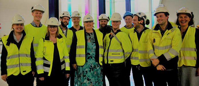 Norges största vattenkraftverk invigt