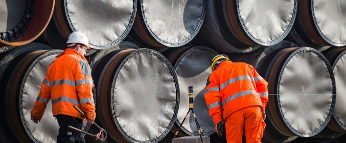 Nord Stream 2 läggs ut i svensk ekonomisk zon