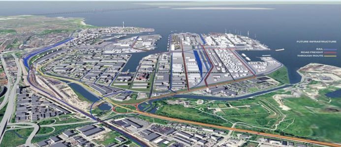 Bättre infrastruktur i Norra Hamnen