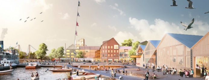 Norrtälje Hamn blir en grön stadsdel