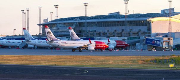 Norwegian går som tåget