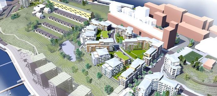 Nacka planlägger för 540 nya bostäder