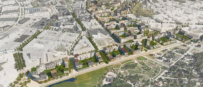 Detaljplan antagen för 4400 bostäder