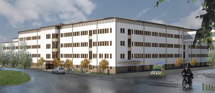 Huvudentré Nya Psykiatrin