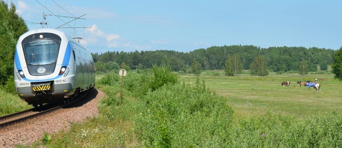 Nytt dubbelspår längs Nynäsbanan