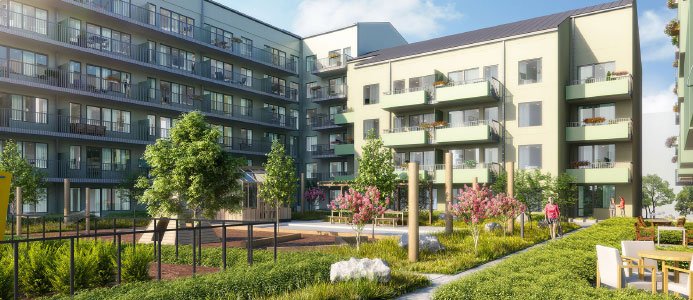 Brf Skörda och Odla under uppförande