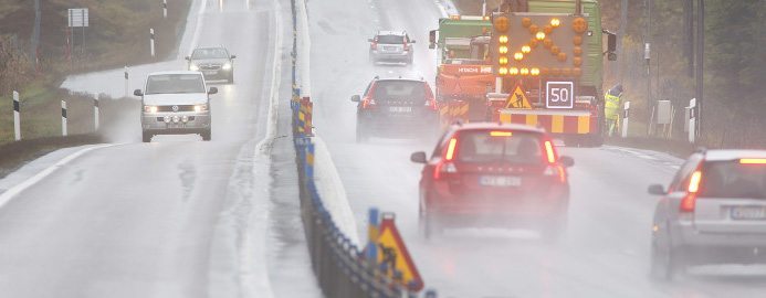 200 olyckor varje år – vid vägarbetsplatser