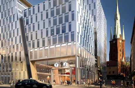 ”Orgelpipor” gestaltar nya Station Stockholm City