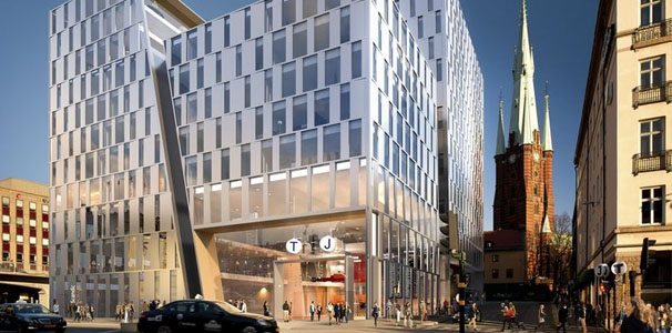 ”Orgelpipor” gestaltar nya Station Stockholm City