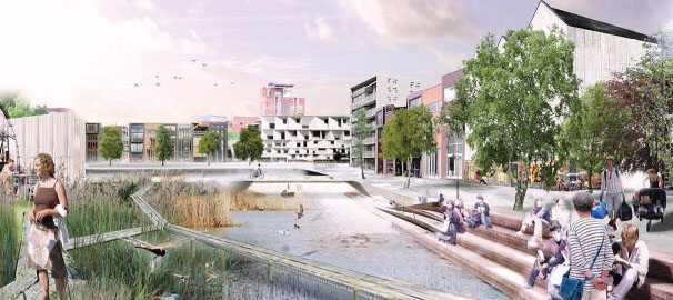 Stort intresse för att bygga i framtida Vallastaden i Linköping
