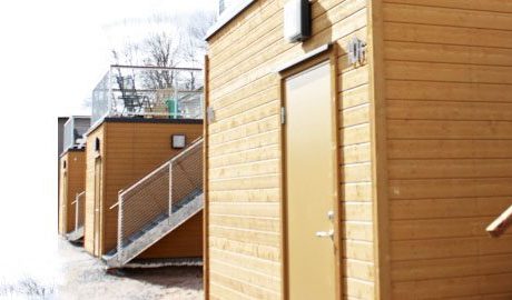 Energisnålt korttidsbyggande i Örebro