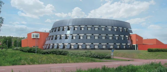 Pafs nya kontor får fasad med solpaneler