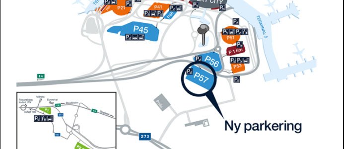 Arlanda har fått fler parkeringar