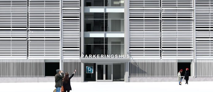 Parkeringshus Gävle Strand