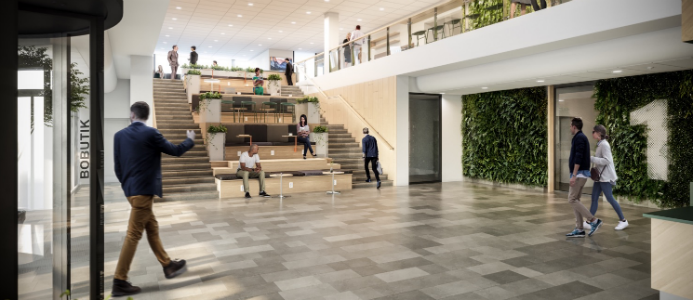 Smart flexibilitet i nya Peab Center