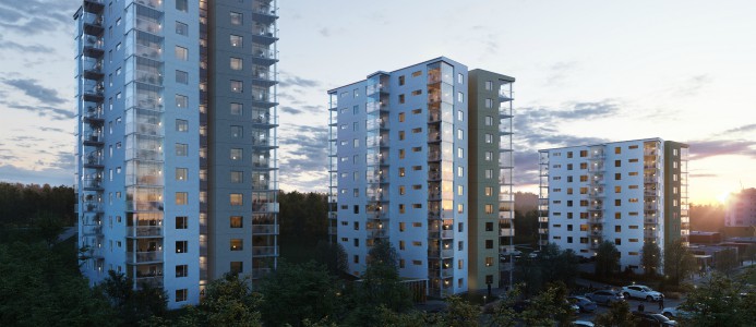 Peab får kontrakt på 193 hyreslägenheter