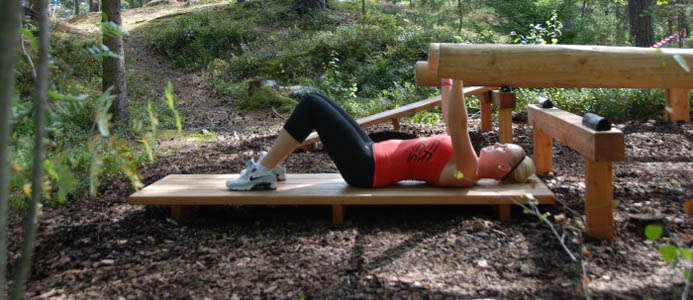 Leverans av utegym till Stockholms Stad