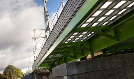 Sveriges första svängbro med dubbelspår