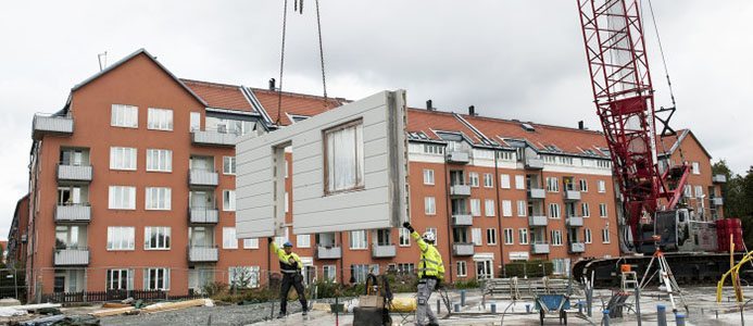 Poseidon bygger rökfritt med utsikt i Högsbohöjd