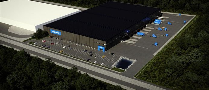 PostNord bygger nytt lager i Ljungby